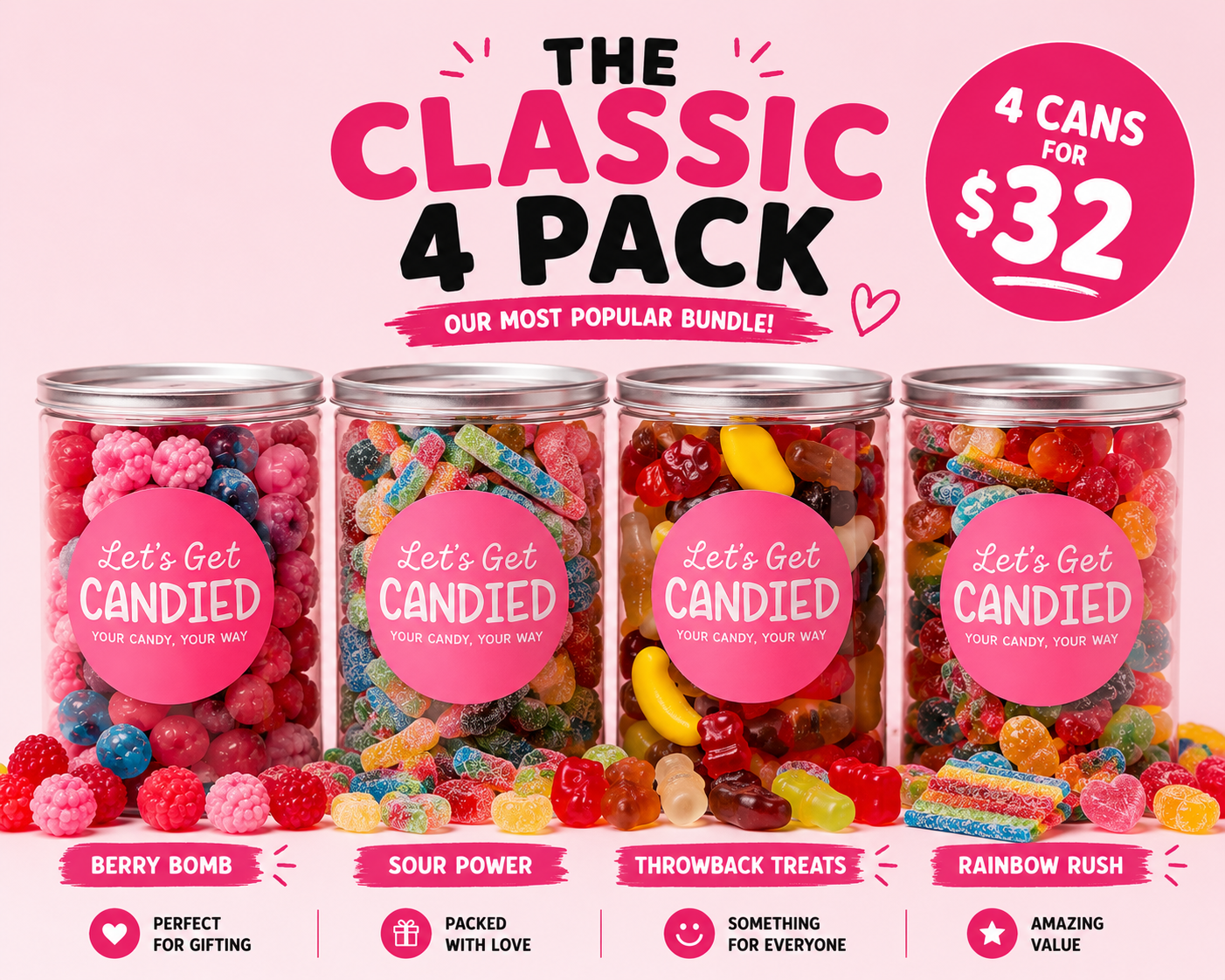 Classic 4 Pack!